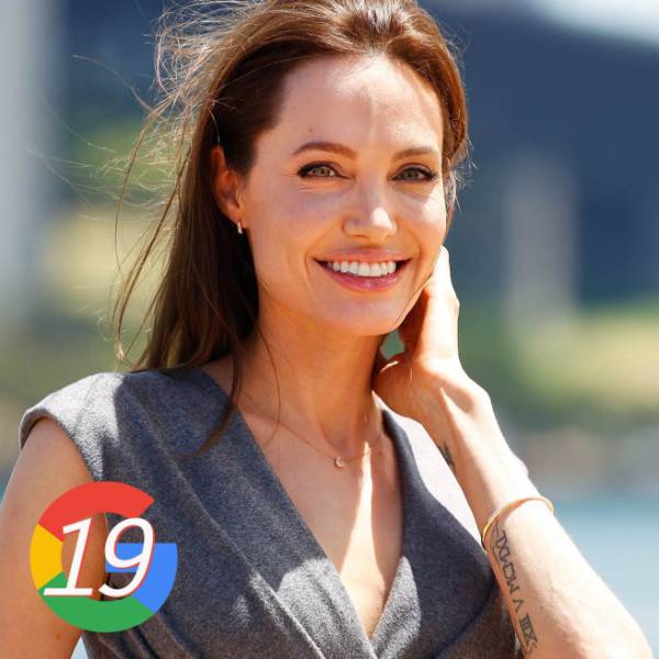 Angelina Jolie - Số lượt tìm kiếm: 38,460,000