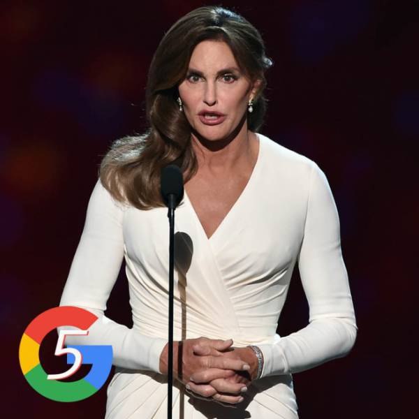 Bruce “Caitlyn” Jenner - Số lượt tìm kiếm: 73,363,500