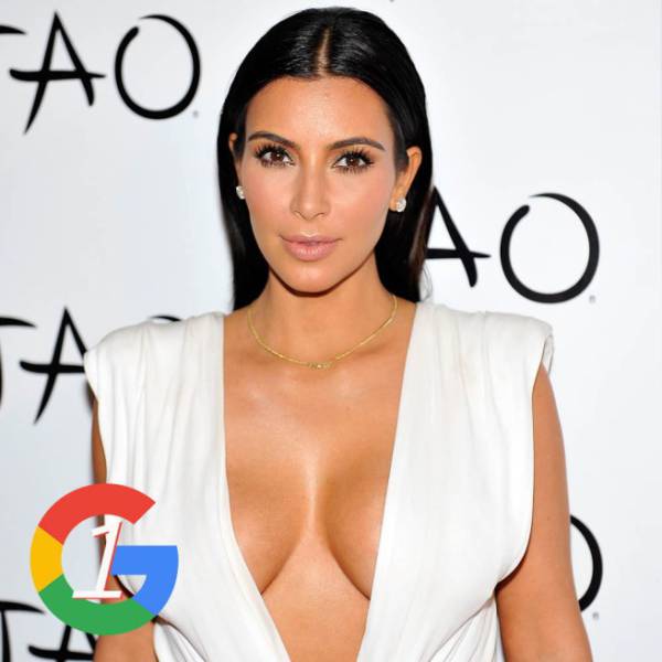 Kim Kardashian - Số lượt tìm kiếm: 112,994,000